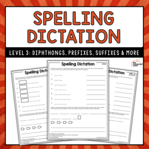 Spelling Dictation - Level 3