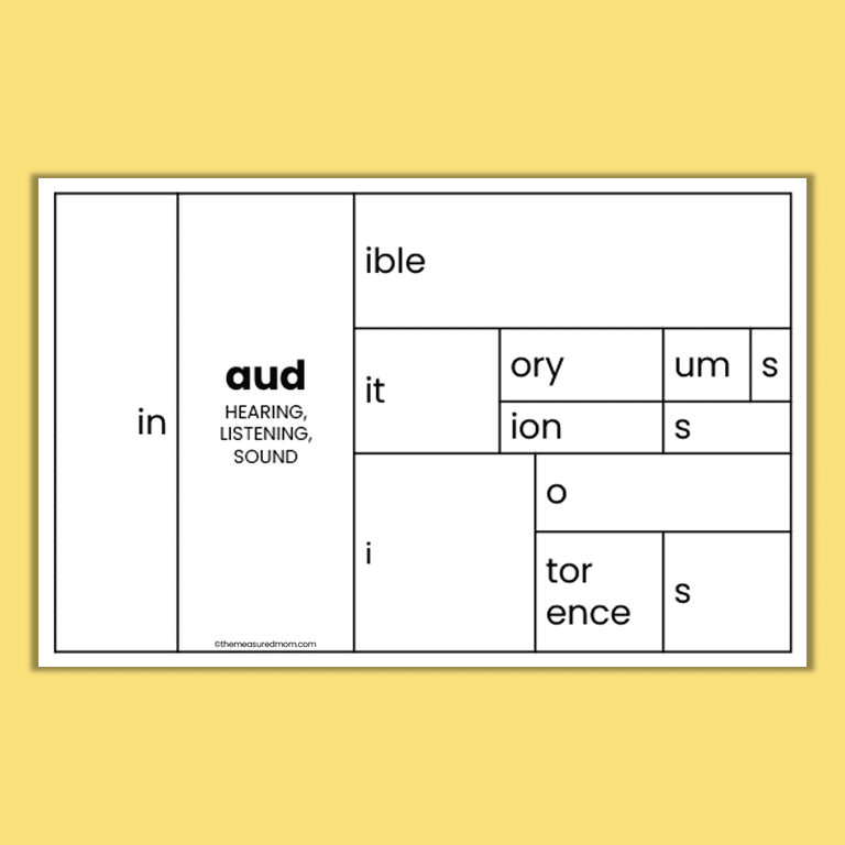 Free word matrix activities - Reach All Readers