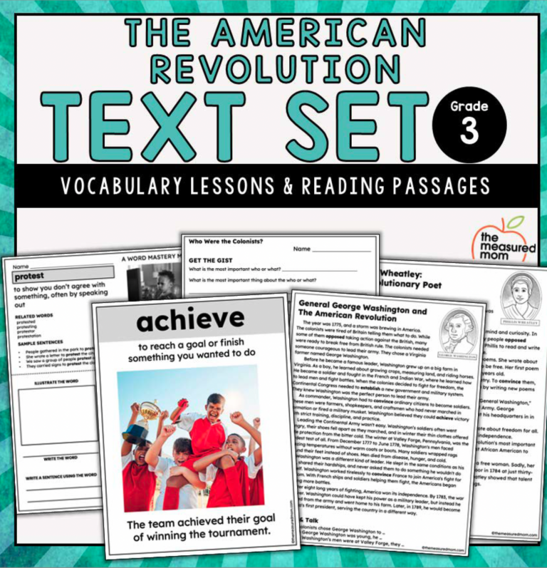 The American Revolution: Text Set for 3rd Grade - Reach All Readers