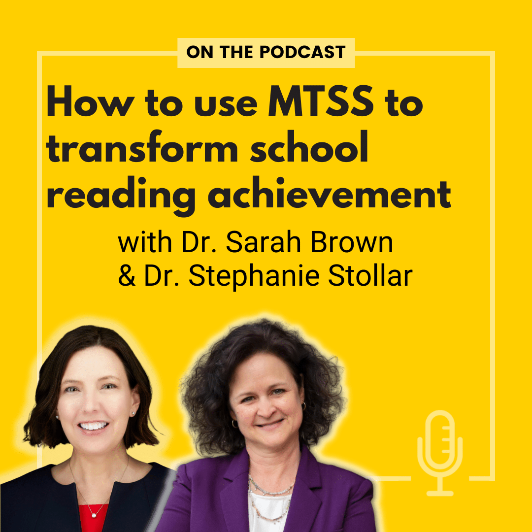 How to use the MTSS framework to transform school reading achievement ...