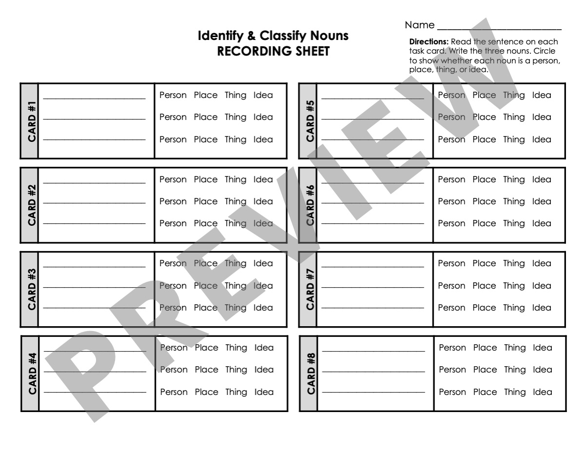 Recording sheet