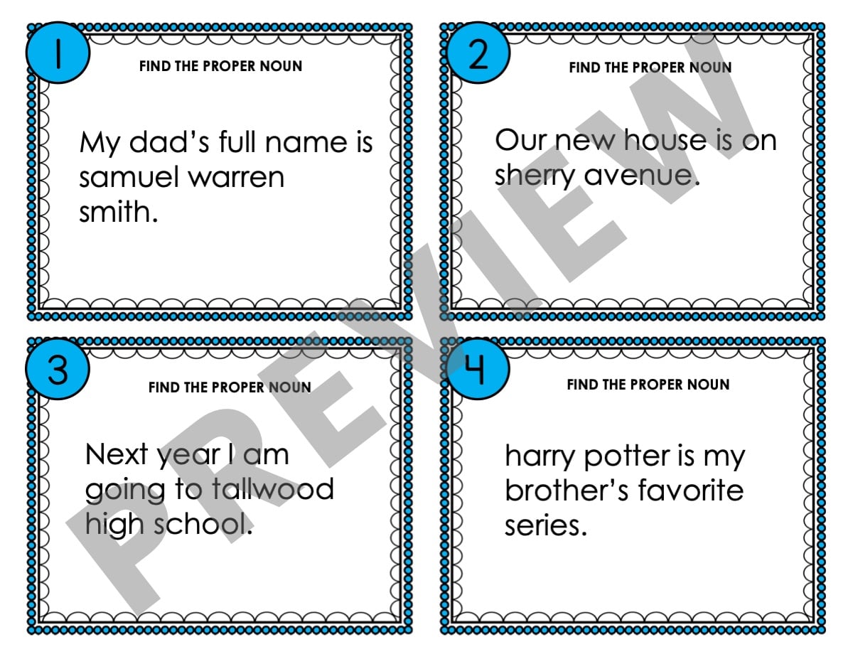 Find the Proper Noun